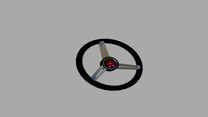 Other Massey Ferguson Chrome Steering Wheel (Prefab) v1.0.0.0