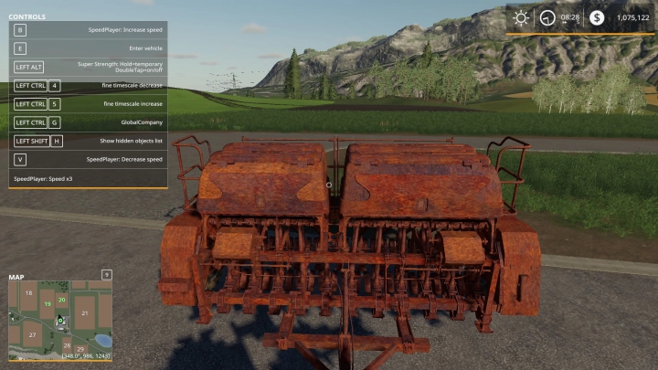 Seeder Rusted Seed Drill v1.0.0.0