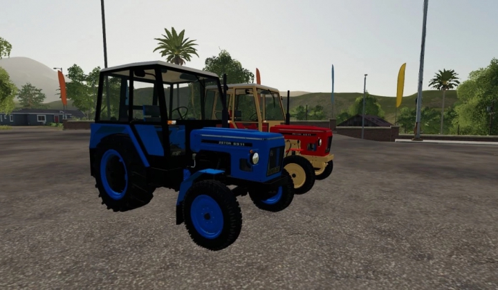 Tractors Zetor 6911 ?ervený a modrý v1.0.0.0
