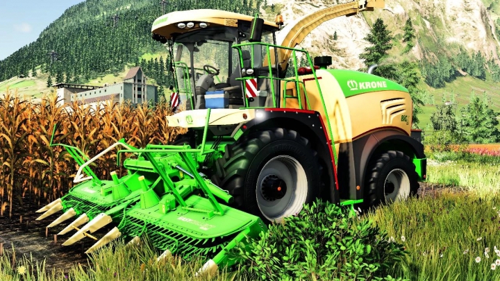 Krone BIG X v1.0.0.0 category: Combines