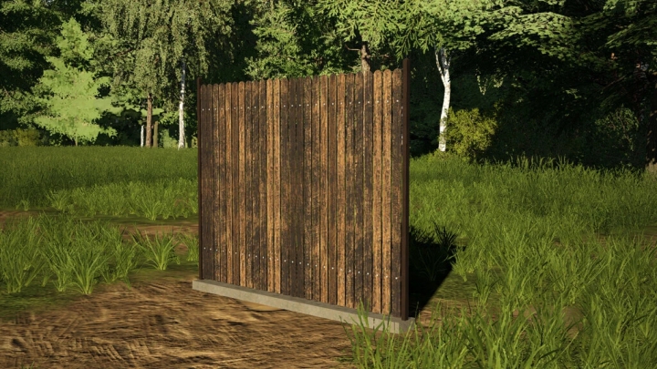 Objects Wooden Fence 2 Meters Pack v1.0.0.0