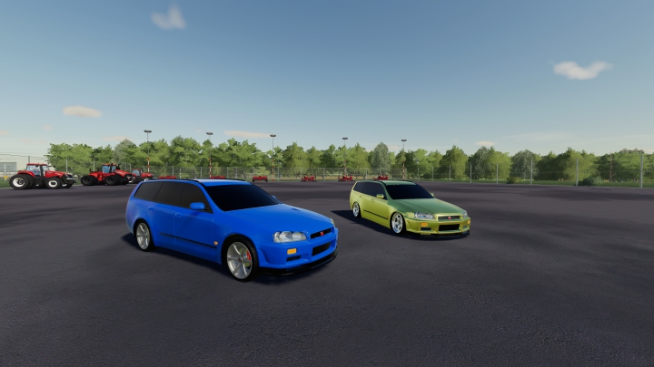 Trending mods today: fs19 nissan stagea with r34 conversion