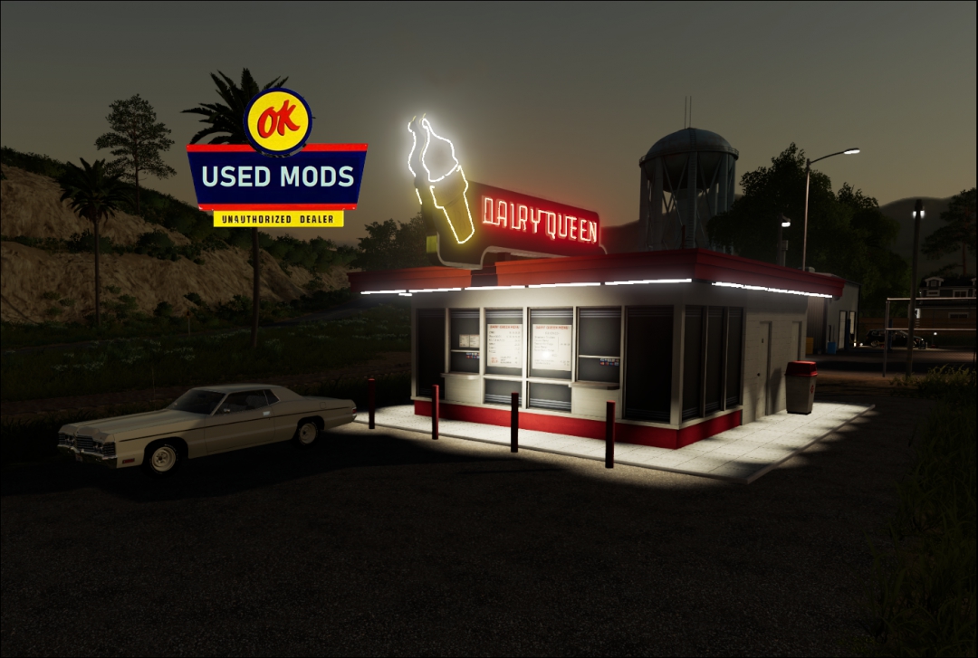 A-OK Placable Dairy Queen - By OKUSED MODS