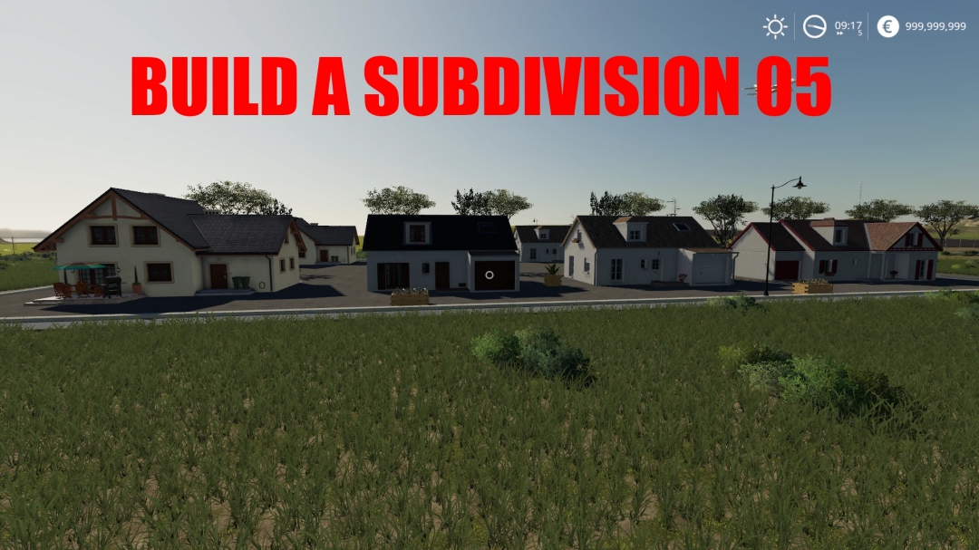 BUILD A SUBDIVISION 05 v1.0.0.0