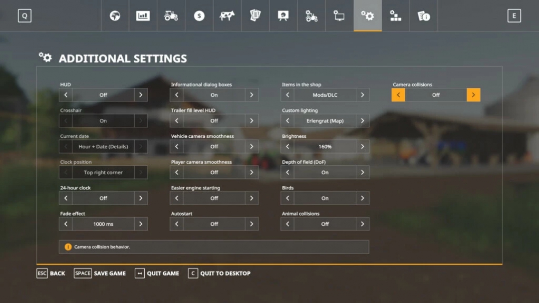 Additional Game Settings v1.1.0.0