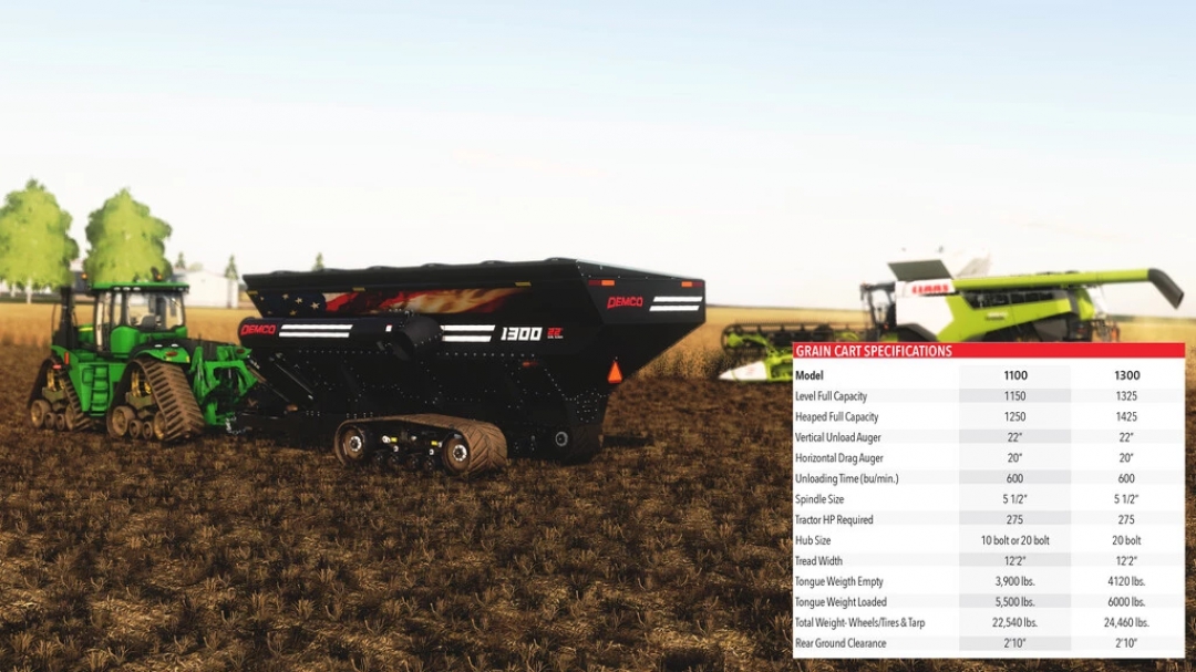 Demco 22 Series Grain Carts v1.0.0.1