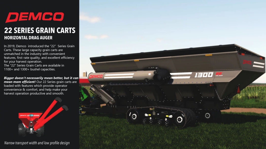 Demco 22 Series Grain Carts v1.0.0.1