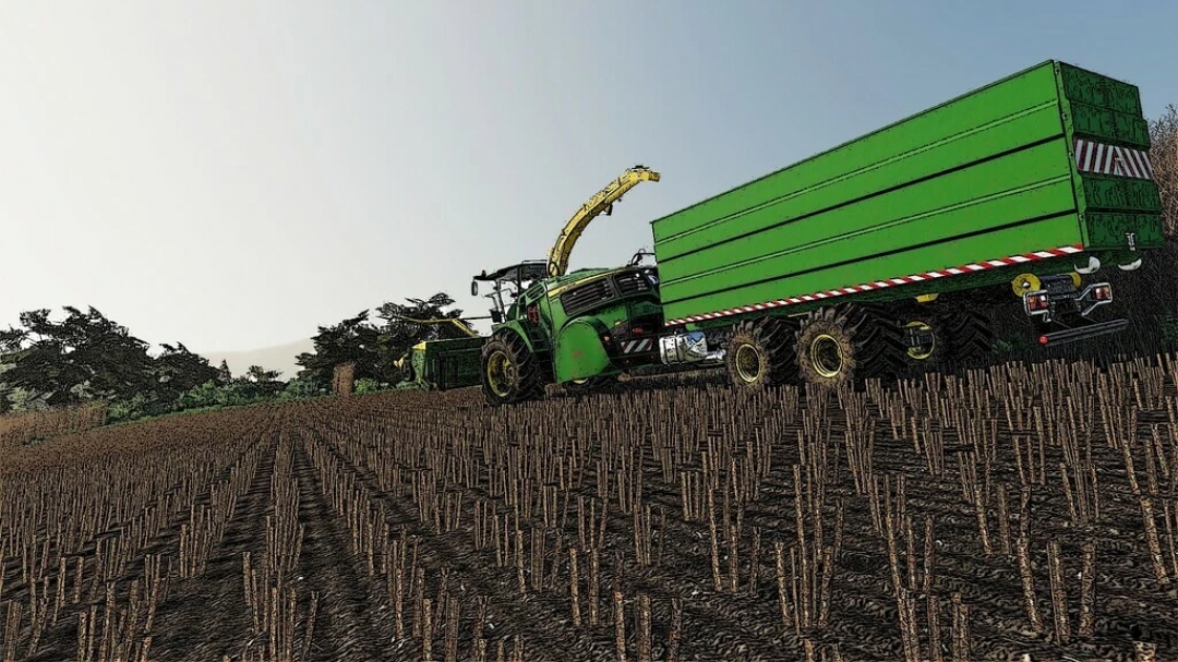 John Deere 8000 Container Carrier v1.0.2.5