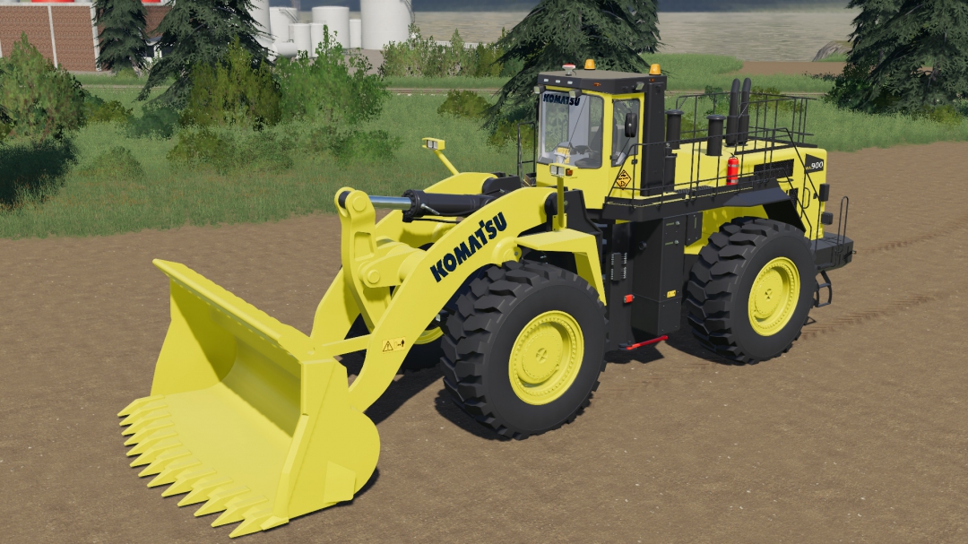 Komatsu WA-900 Mining Loader