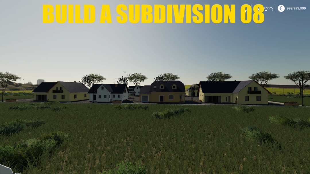 BUILD A SUBDIVISION 08 v1.0.0.0