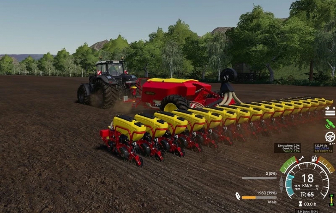 Vaderstad Tempo L16/fertilizer or seed tank 5000l v1.0.0.0