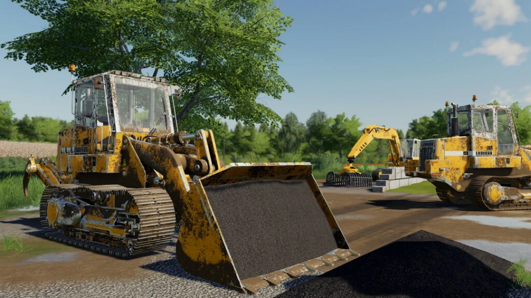 Crawler Loader LIEBHERR 622 Pack v1.0.0.1