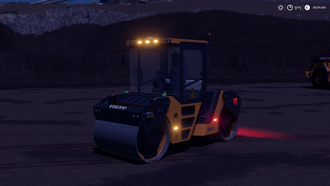 Volvo DD-105 Road Compactor