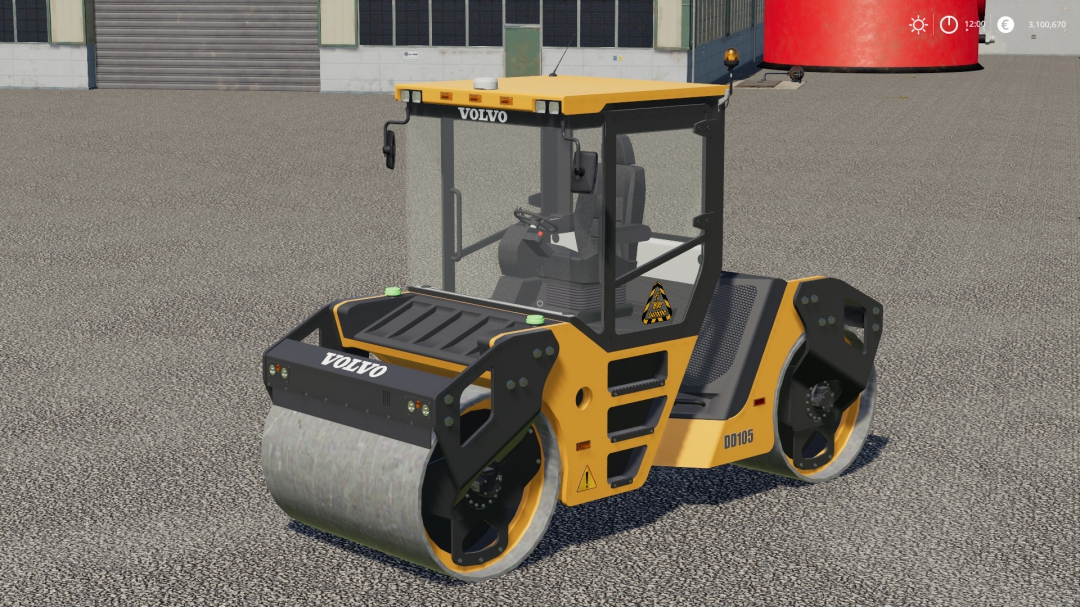 Volvo DD-105 Road Compactor