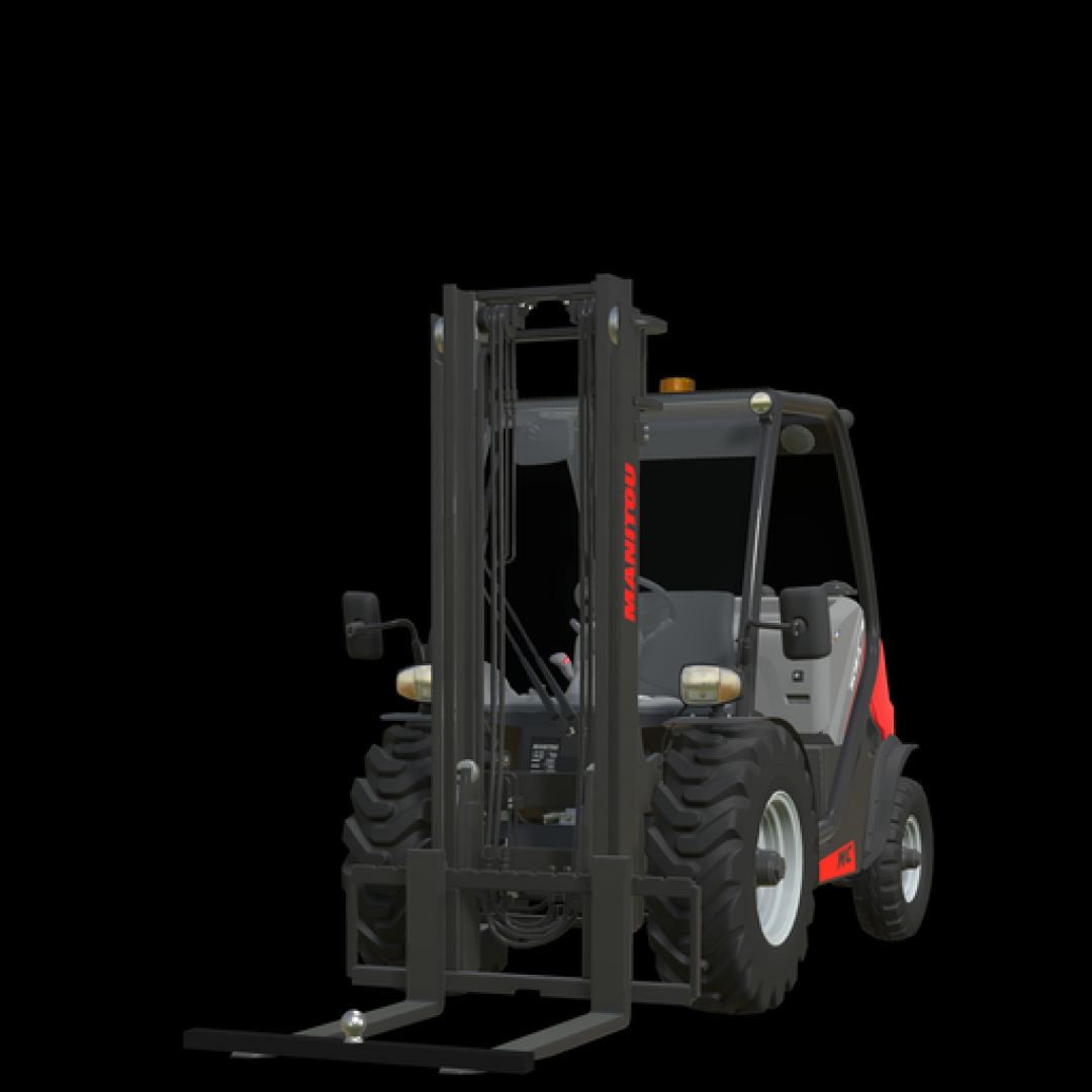 Forklift with hitch