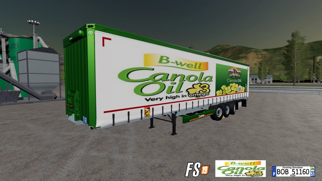 FS19 ColzaOil Trailers By BOB51160