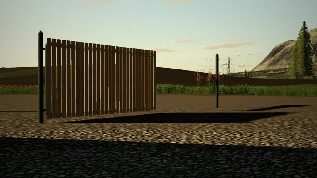 Wooden Fence 2 Meters Pack v1.0.0.0