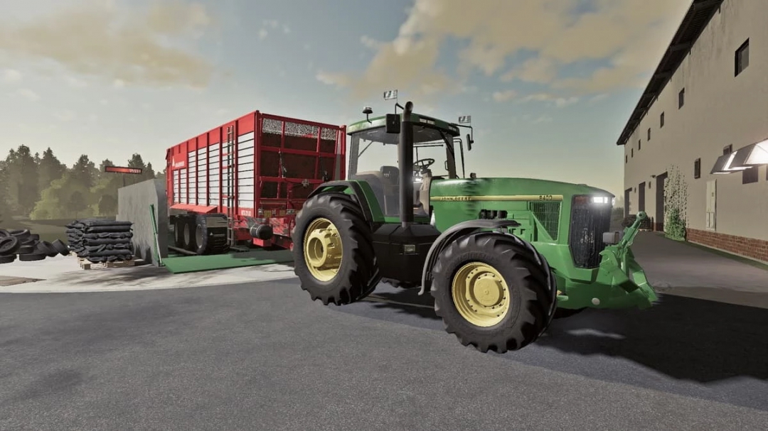 John Deere 8400 Serie mit SIC und weiteren Anpassungen v1.0