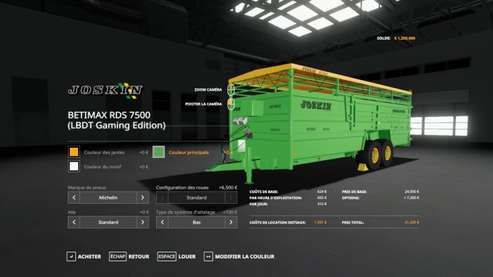 Trailers Joskin Betimax RDS 7500 Remastered v1.0.0.1