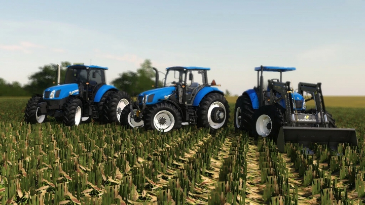 Tractors New Holland T6110 / 130 v2.0.0.0