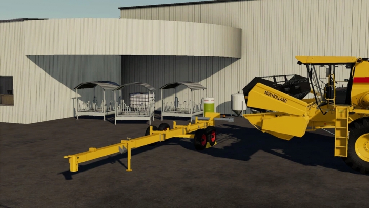 Combines New Holland Cutter Trailers v1.0.0.0