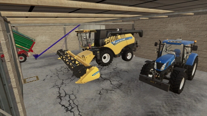 Garage With Silo v1.0.0.0 category: Combines