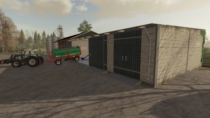 Combines Garage With Silo v1.0.0.0