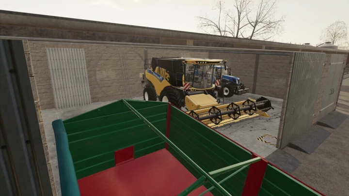 Combines Garage With Silo v1.0.0.0