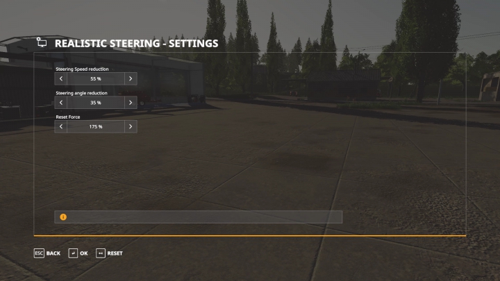 Other Realistic Steering v1.0.0.0