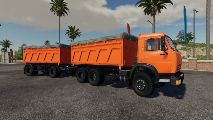 Trucks KAMAZ Grain Carrier v1.0.0.0