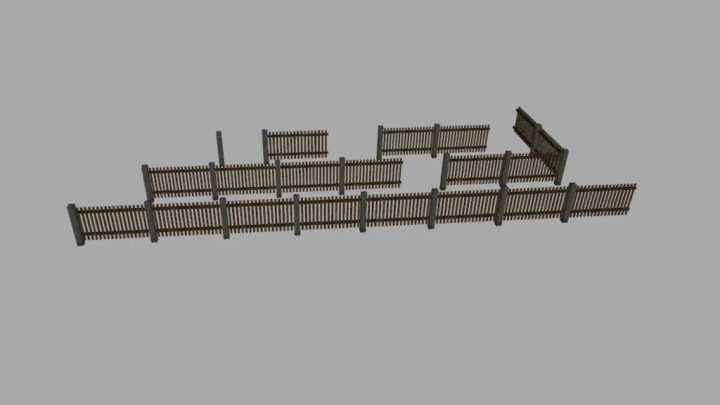 Objects Classic Fence Pack Prefab (Prefab) v1.0.0.0