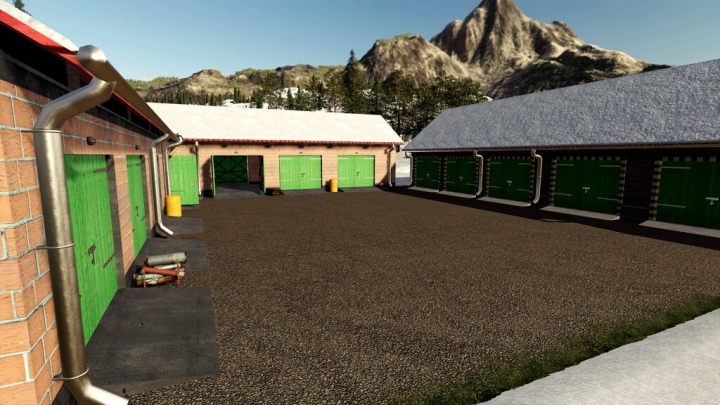Garage Pack With Solar Panels v1.0.0.0 category: Objects