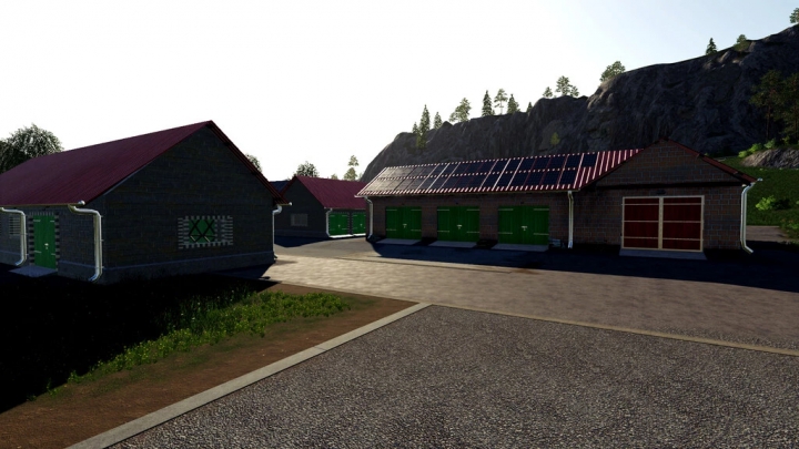 Objects Garage Pack With Solar Panels v1.0.0.0