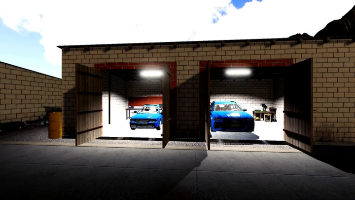 Objects Medium And Small Garage v1.0.0.0