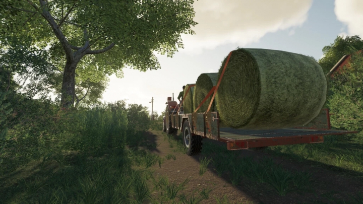 Low Trailer And Bale Trailer v1.0.0.0 category: Trailers