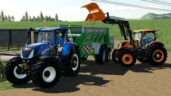 Tractors New Holland T7 Series v1.5.0.0