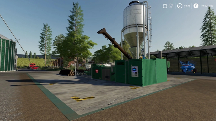 fs19-mods,  Global Company Placeable Wood chipper By Stevie