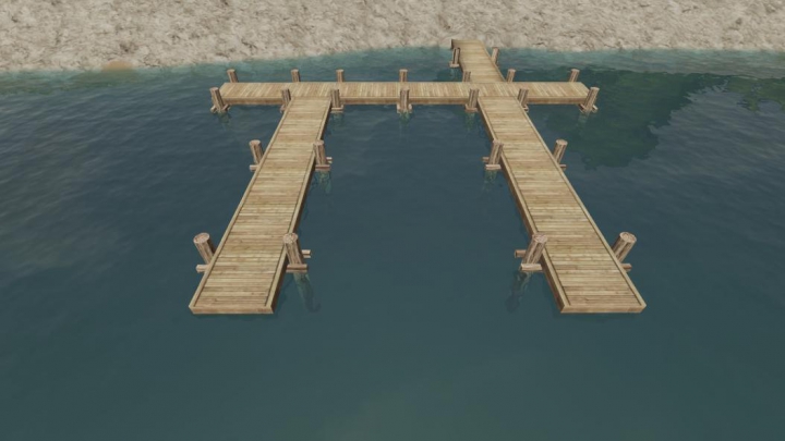 Trending mods today: Boat Docks (Wood and White