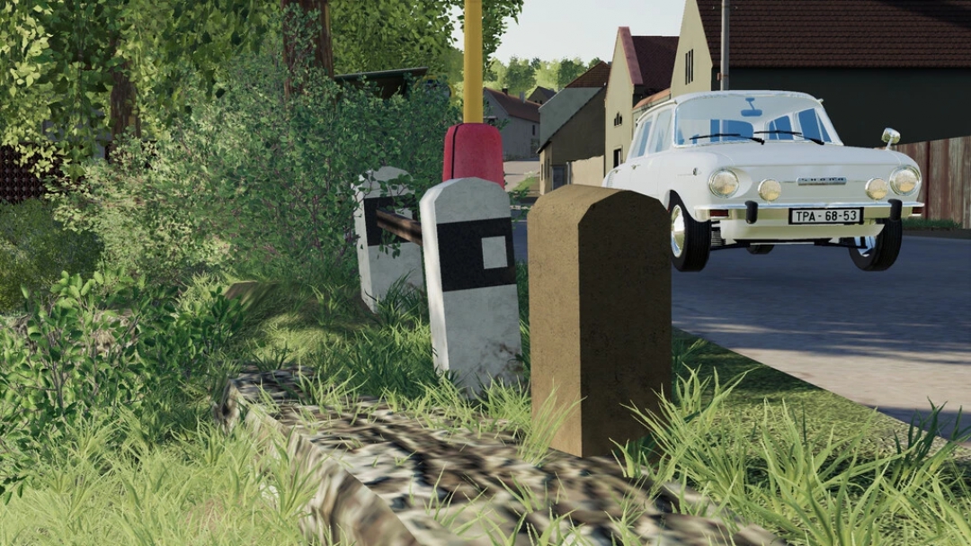 Typical Czech Bollards And Barriers (Prefab) v1.0.0.0