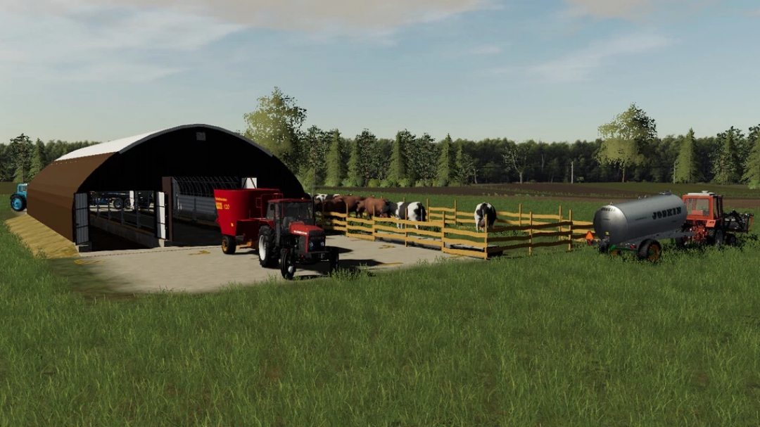 Arched Cowshed v1.0.0.0