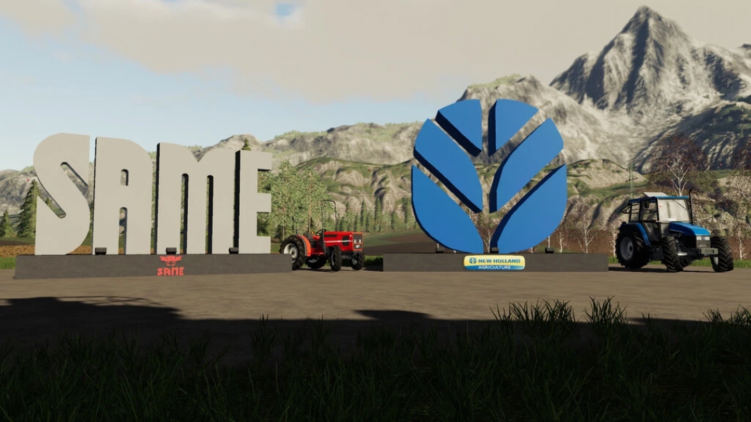 Placeable New Holland And Same Logos v1.0.0.0