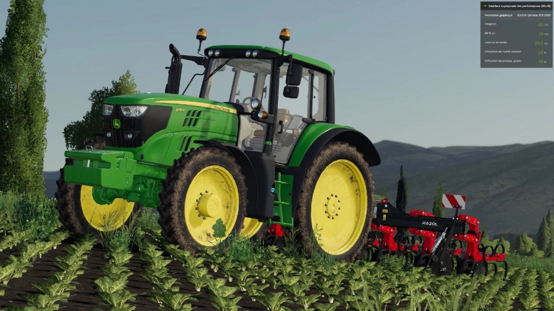 Razol Row crop cultivator 6 rows v1.0.0.0