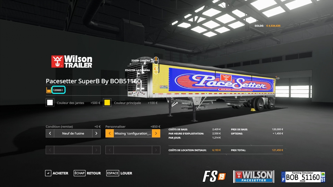 FS19 Wilson SuperA By BOB51160