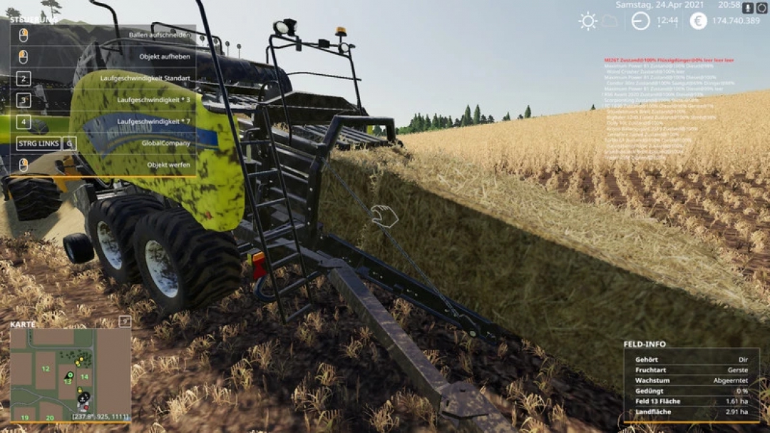 New Holland BigBaler 1290 Tuned v9.0