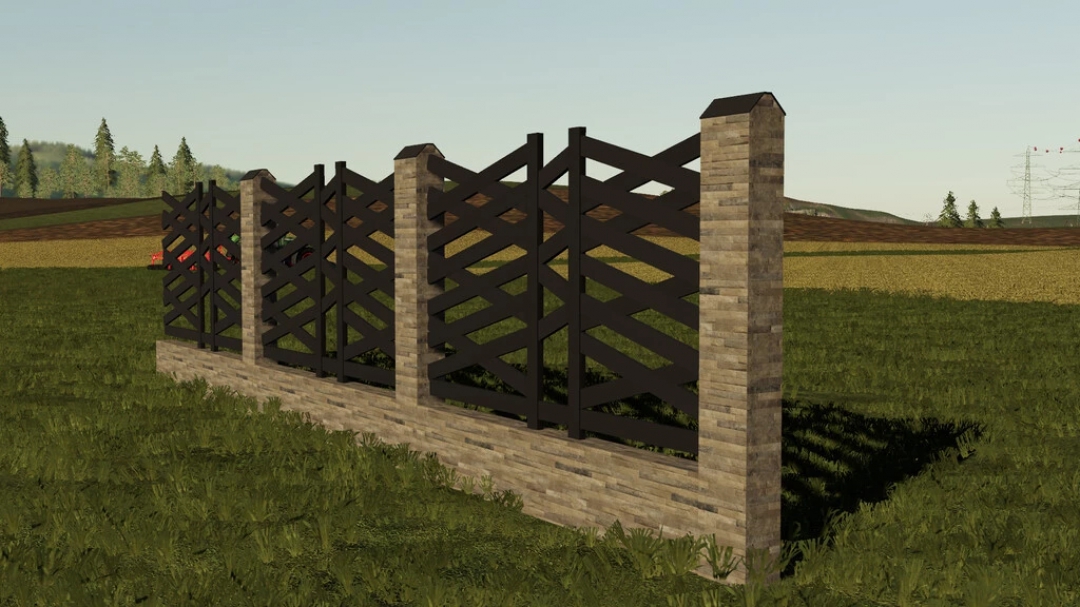 A Pack Of Modern Metal Fences v1.0.0.0