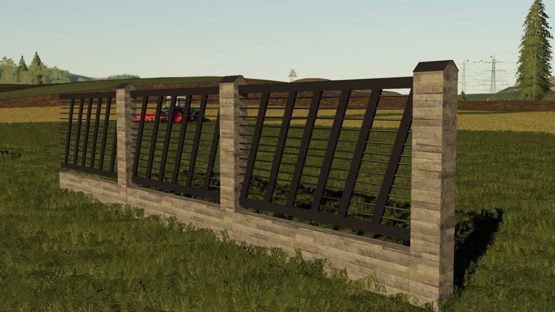 A Pack Of Modern Metal Fences v1.0.0.0