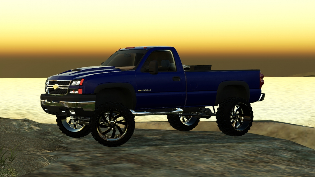 Chevy 2500 2006 on nice wheels