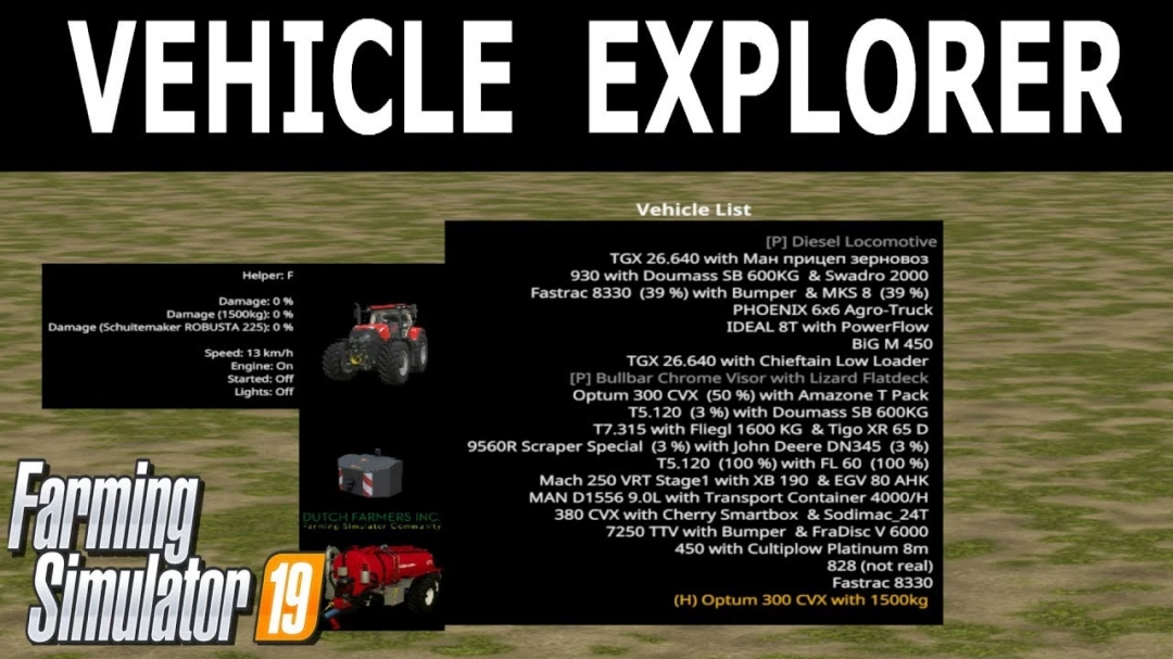 Vehicle Explorer v0.9.4.8