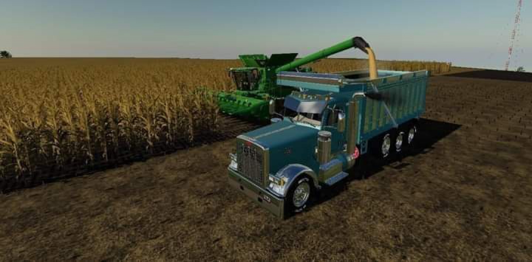 Peterbilt 379 dump truck 