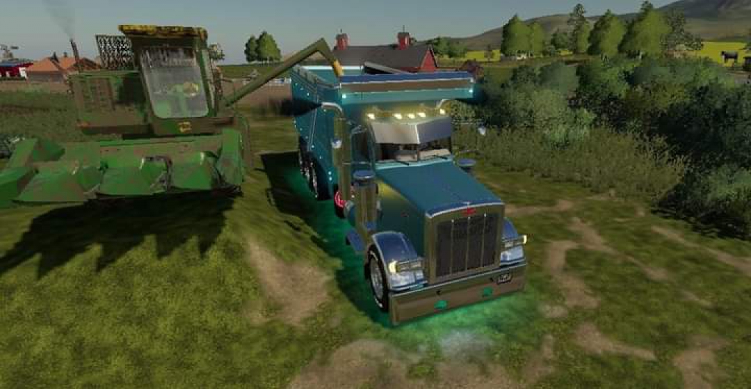 Peterbilt 379 dump truck 